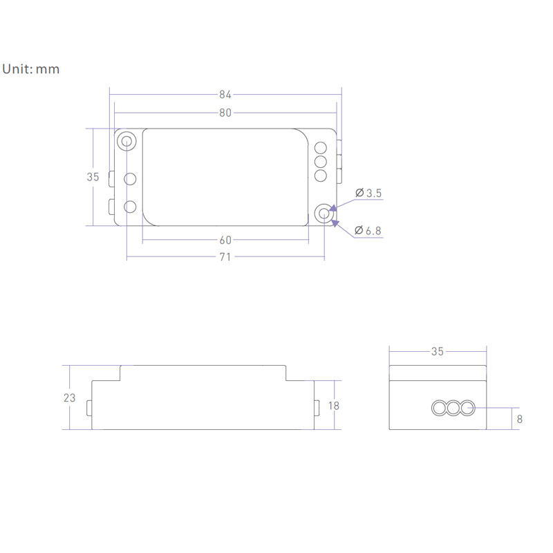 Bluetooth 5.0 Sig Mesh Wireless LED Control Module GC-DAM-PRO Bluetooth 5.0 Sig Mesh Wireless LED Control Module GC-DAM-PRO